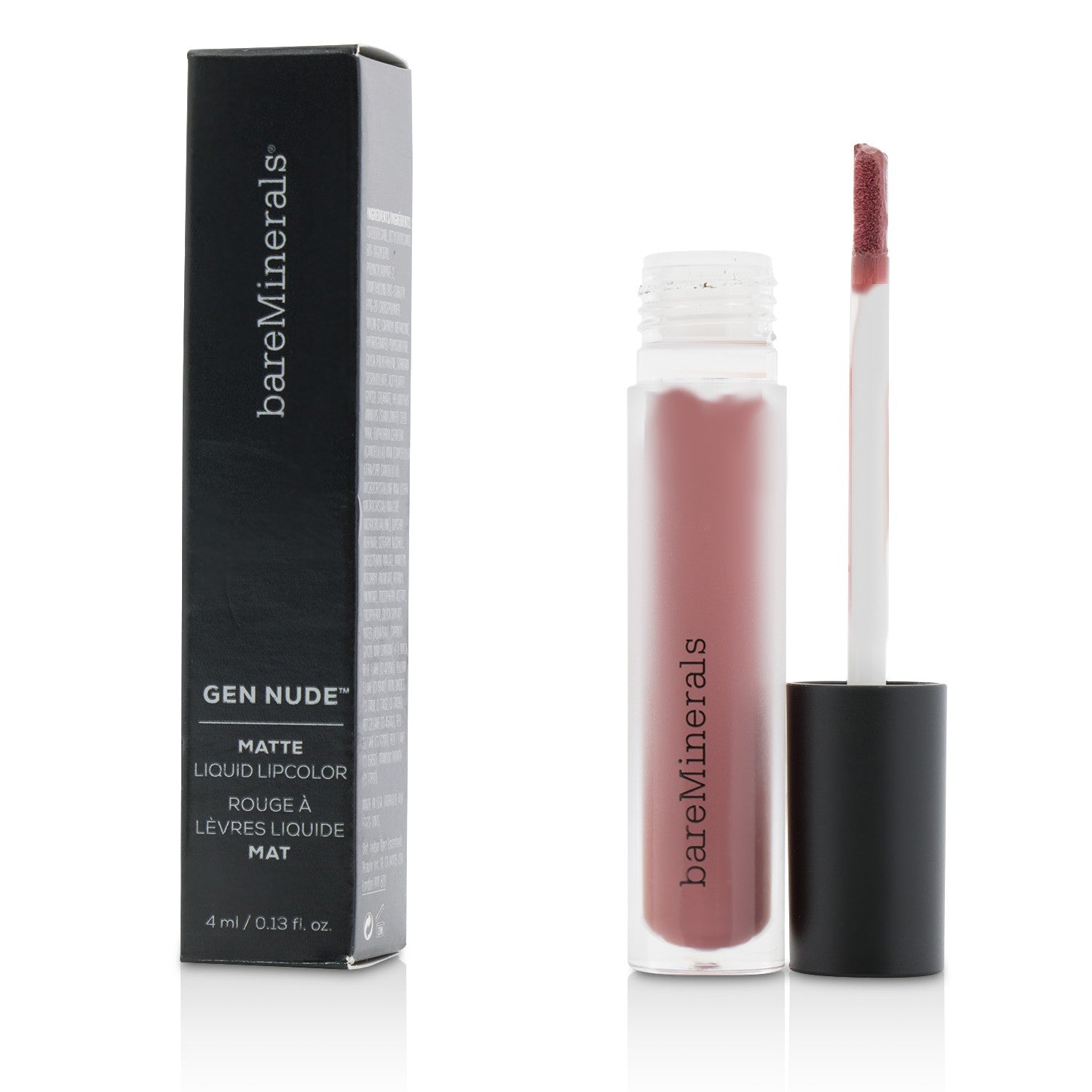 BareMinerals/ベアミネラル+ジェン ヌード マット リキッド リップカラー+4ml/0.13oz+Juju ブランドコスメ